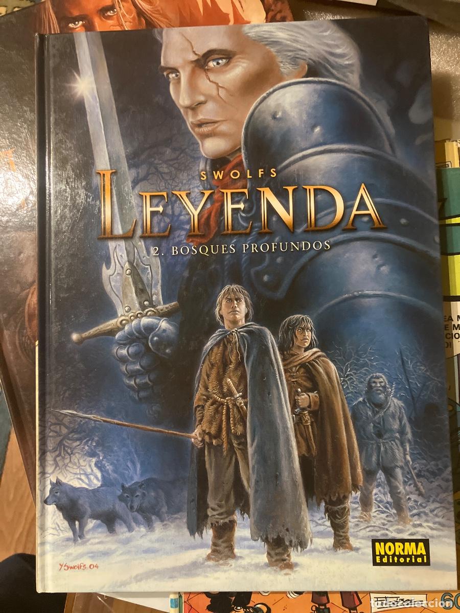 C&oacute;mics: LEYENDA - 4 TOMOS DE 5 COMPLETA - NORMA - SWOLFS - Foto 4