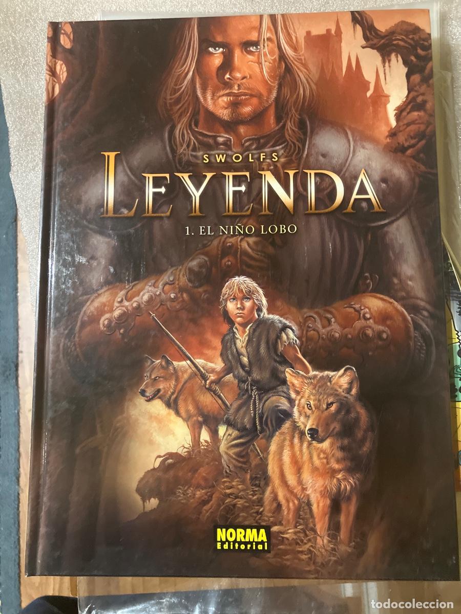 C&oacute;mics: LEYENDA - 4 TOMOS DE 5 COMPLETA - NORMA - SWOLFS - Foto 5