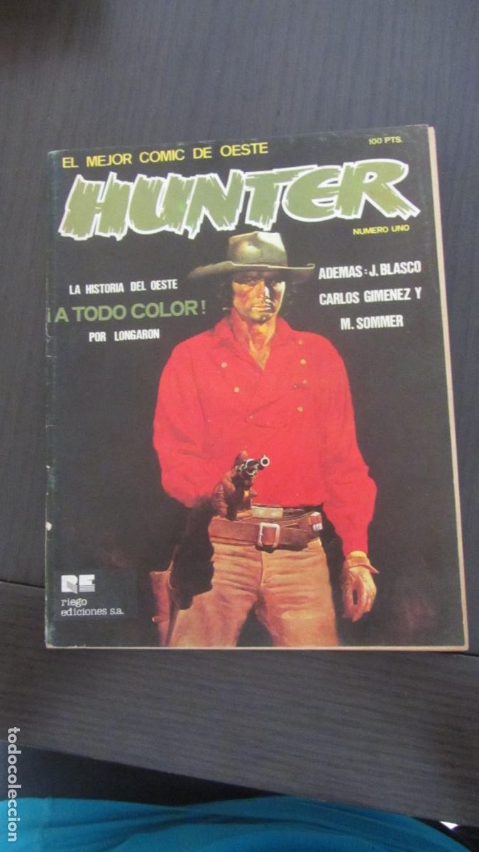 C&oacute;mics: HUNTER N&ordm; 1 BLASCO GIMENEZ LONGARON SOMMER RIEGO EDICIONES arx43 - Foto 1