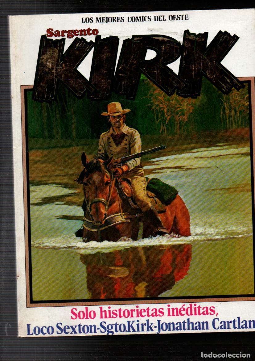 C&oacute;mics: SARGENTO KIRK. RETAPADO N&ordm; 1. NORMA EDITORIAL 1981 - Foto 1