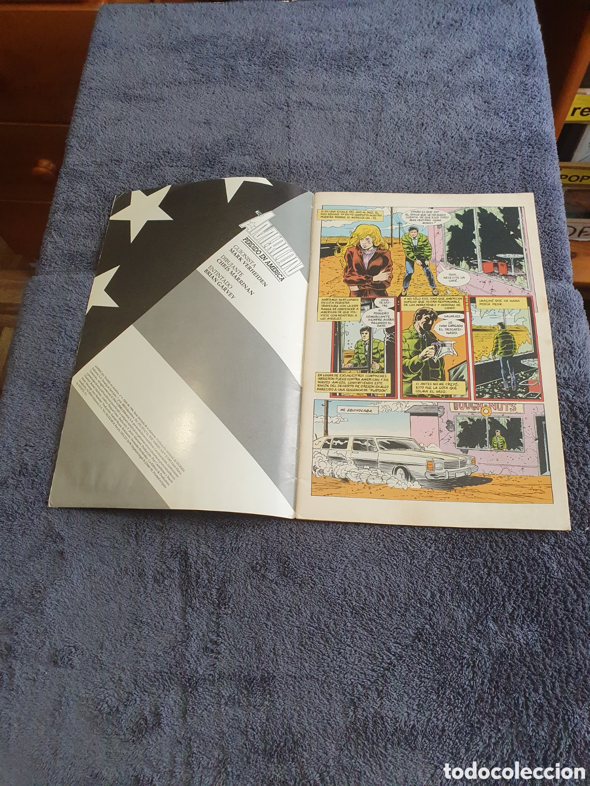 C&oacute;mics: L12. American - Perdido En Am&eacute;rica #4 De 4, Norma 1994. - Foto 2