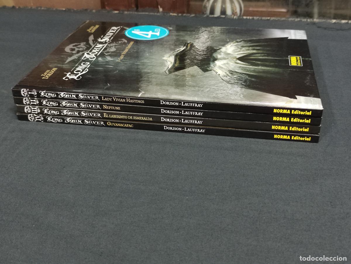 C&oacute;mics: LONG JOHN SILVER - XAVIER DORISON - MATHIEU LAUFFRAY - 1 2 3 4 - 4 TOMOS - NORMA - - Foto 2