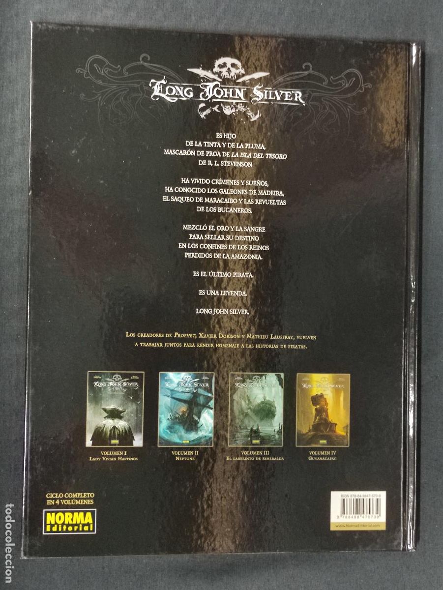 C&oacute;mics: LONG JOHN SILVER - XAVIER DORISON - MATHIEU LAUFFRAY - 1 2 3 4 - 4 TOMOS - NORMA - - Foto 8