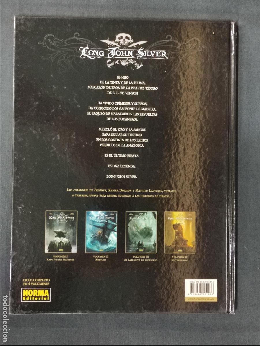 C&oacute;mics: LONG JOHN SILVER - XAVIER DORISON - MATHIEU LAUFFRAY - 1 2 3 4 - 4 TOMOS - NORMA - - Foto 10