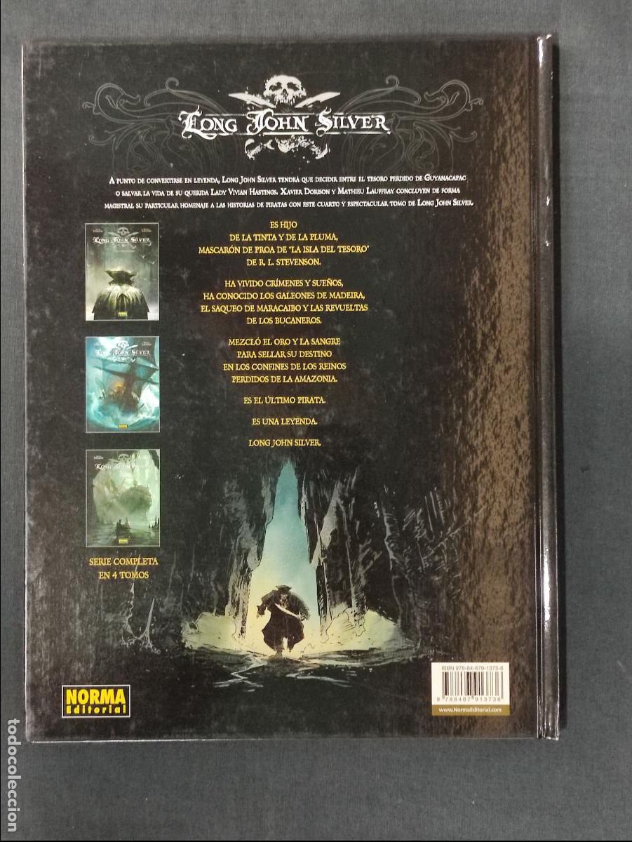 C&oacute;mics: LONG JOHN SILVER - XAVIER DORISON - MATHIEU LAUFFRAY - 1 2 3 4 - 4 TOMOS - NORMA - - Foto 14