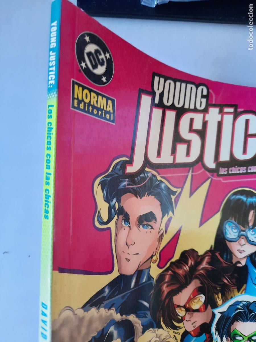 C&oacute;mics: YOUNG JUSTICE: LOS CHICOS CON LAS CHICAS - ED. NORMA EDITORIAL - Foto 2