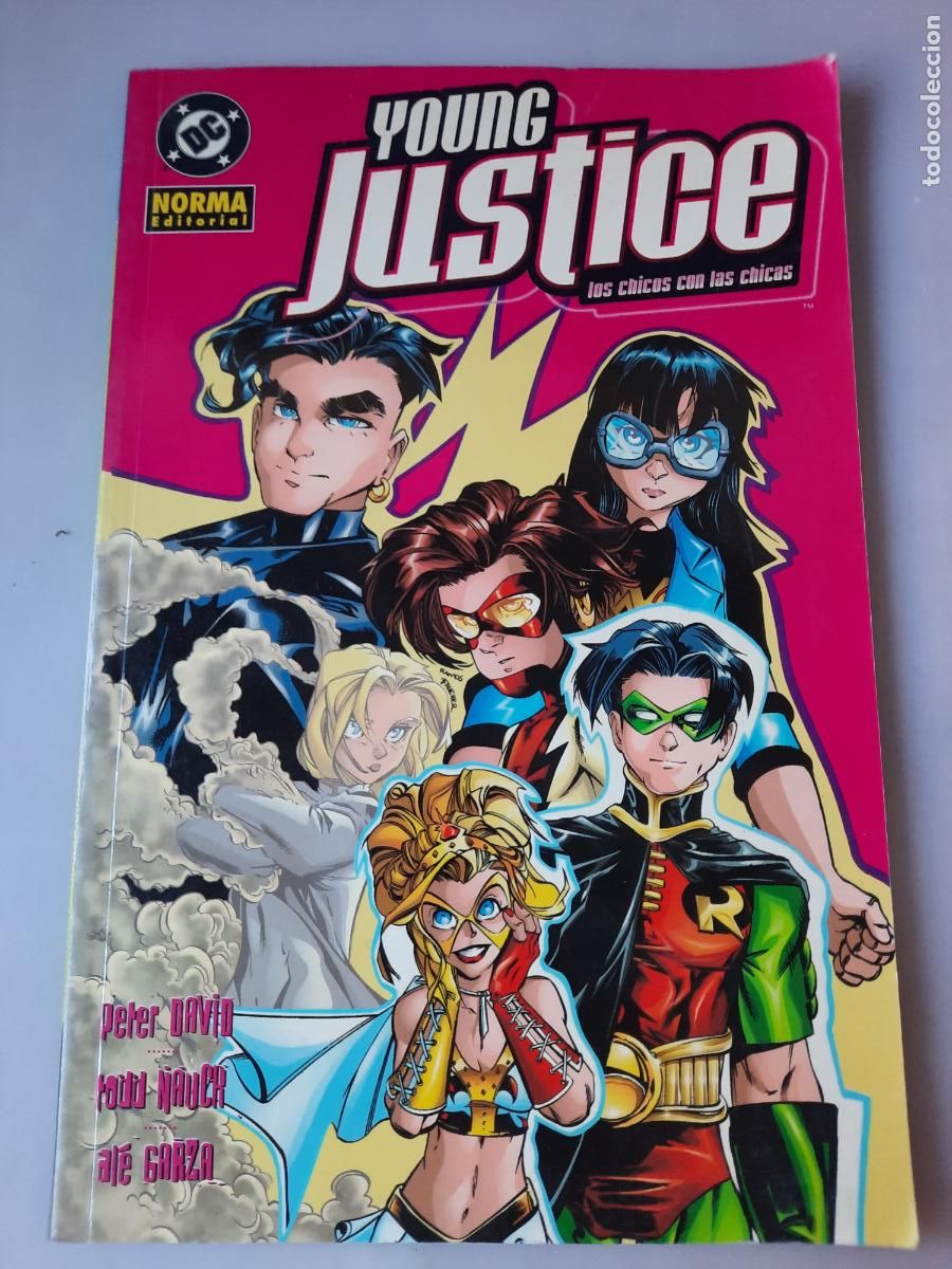 C&oacute;mics: YOUNG JUSTICE: LOS CHICOS CON LAS CHICAS - ED. NORMA EDITORIAL - Foto 1
