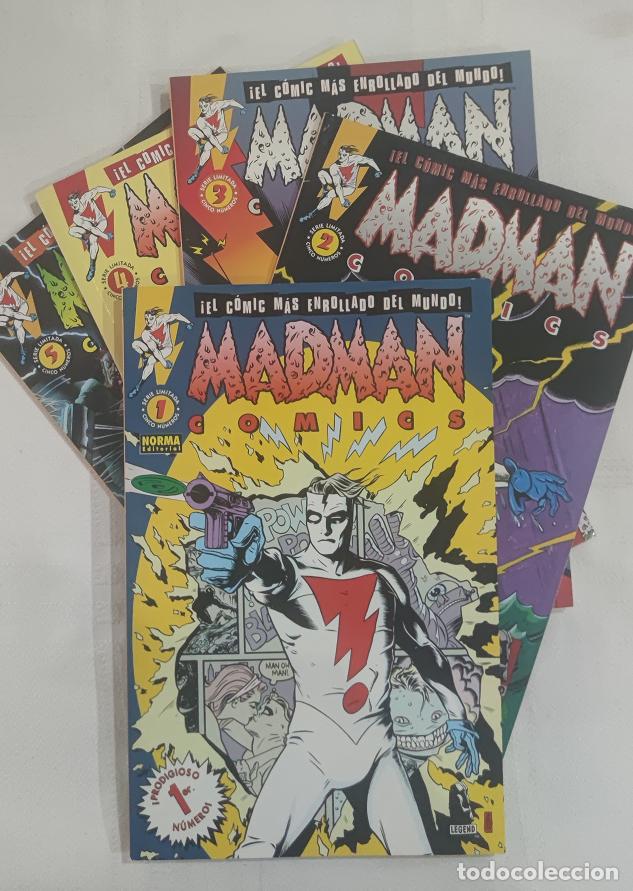 C&oacute;mics: Madman 1-5. Mike Allred. Norma Editorial 1997 - Foto 1