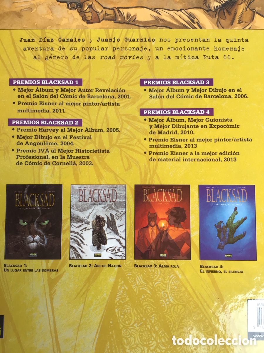 C&oacute;mics: BLACKSAD - TOMOS 1 2 3 4 Y 5 - PRIMERAS EDICIONES - NORMA - Foto 8