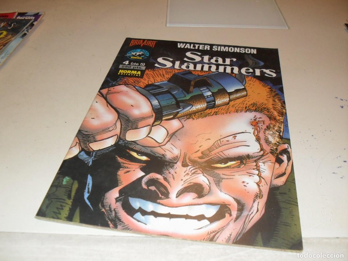 C&oacute;mics: STAR SLAMMERS N&ordm; 4,DE WALTER SIMONSON,(DE 4).CON POSTER.NORMA,1995 - Foto 1