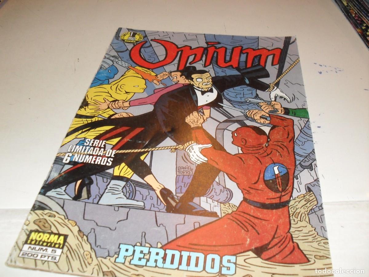 C&oacute;mics: OPIUM N&ordm; 5 PERDIDOS,DE DANIEL TORRES,(DE 6).NORMA,1989 - Foto 1
