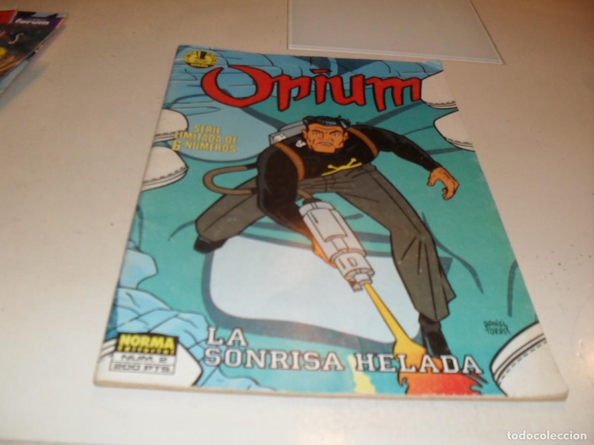C&oacute;mics: OPIUM N&ordm; 2 LA SONRISA HELADA,DE DANIEL TORRES,(DE 6).NORMA,1989 - Foto 1