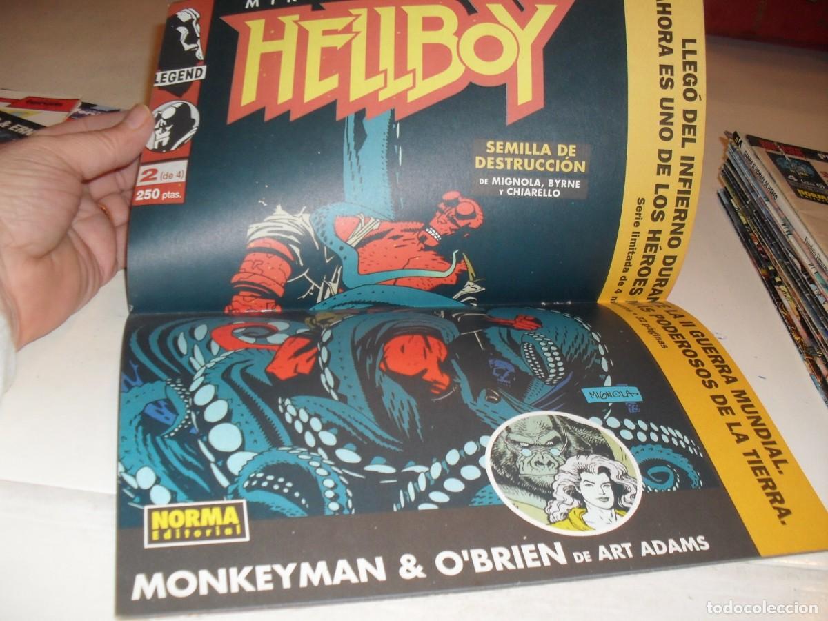 C&oacute;mics: DREADSTAR,DE JIM STARLIN,N&ordm; 3,CON POSTER DE HELLBOY,(DE 6).NORMA,1995 - Foto 2