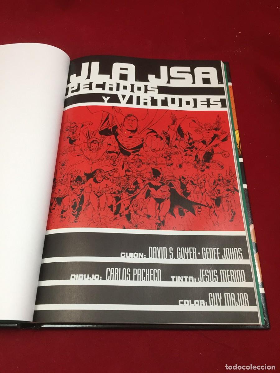 C&oacute;mics: JLA JSA. Pecados y virtudes. Norma Editorial. Comic Buen estado - Foto 4