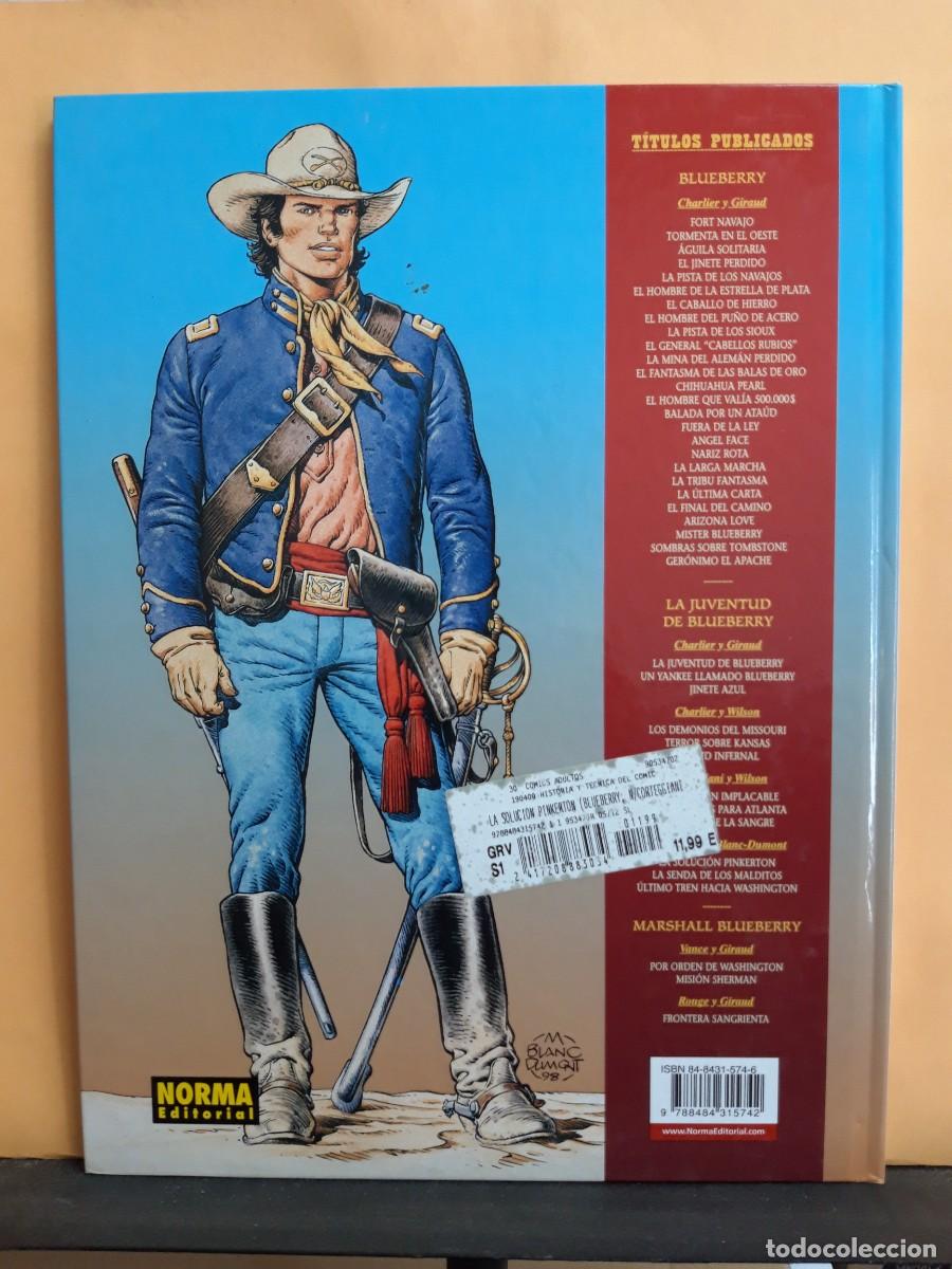 C&oacute;mics: BLUEBERRY. N&ordm; 37. LA SOLUCI&Oacute;N PINKERTON. NORMA EDITORIAL - Foto 2