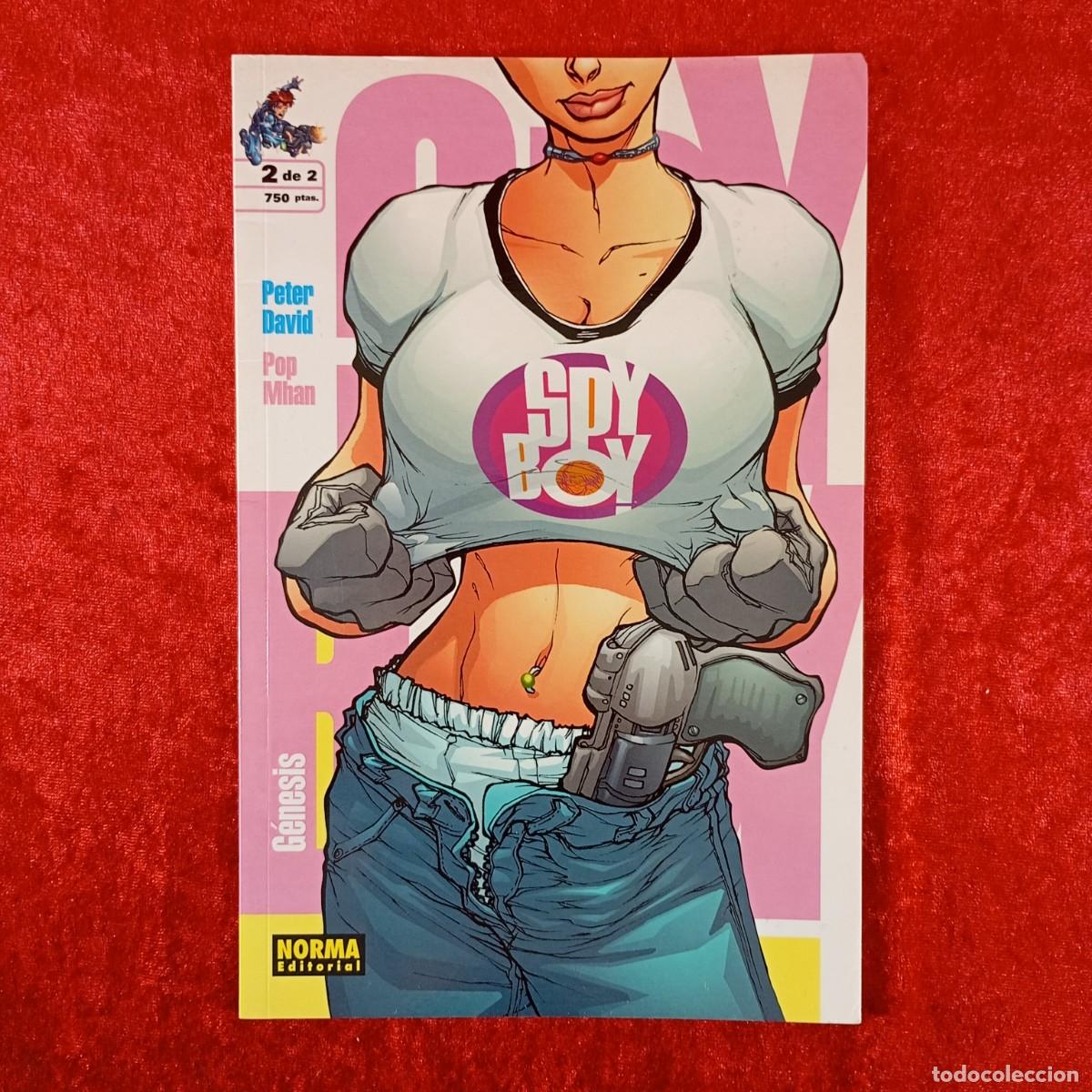 C&oacute;mics: SPY BOY - G&Eacute;NESIS - PETER DAVID, POP MHAN - 2 DE 2 - NORMA EDITORIAL / 561 - Foto 1