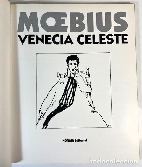 C&oacute;mics: Moebius, Venecia Celeste, Norma Editorial 1&ordf;Edici&oacute;n 1984 - Foto 2