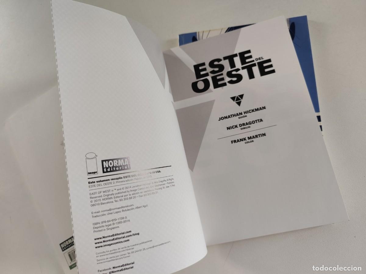 C&oacute;mics: ESTE DEL OESTE n&ordm;s 1 a 3 (Jonathan Hickman & Nick Dragotta) ~ IMAGE/NORMA (2022) - Foto 6
