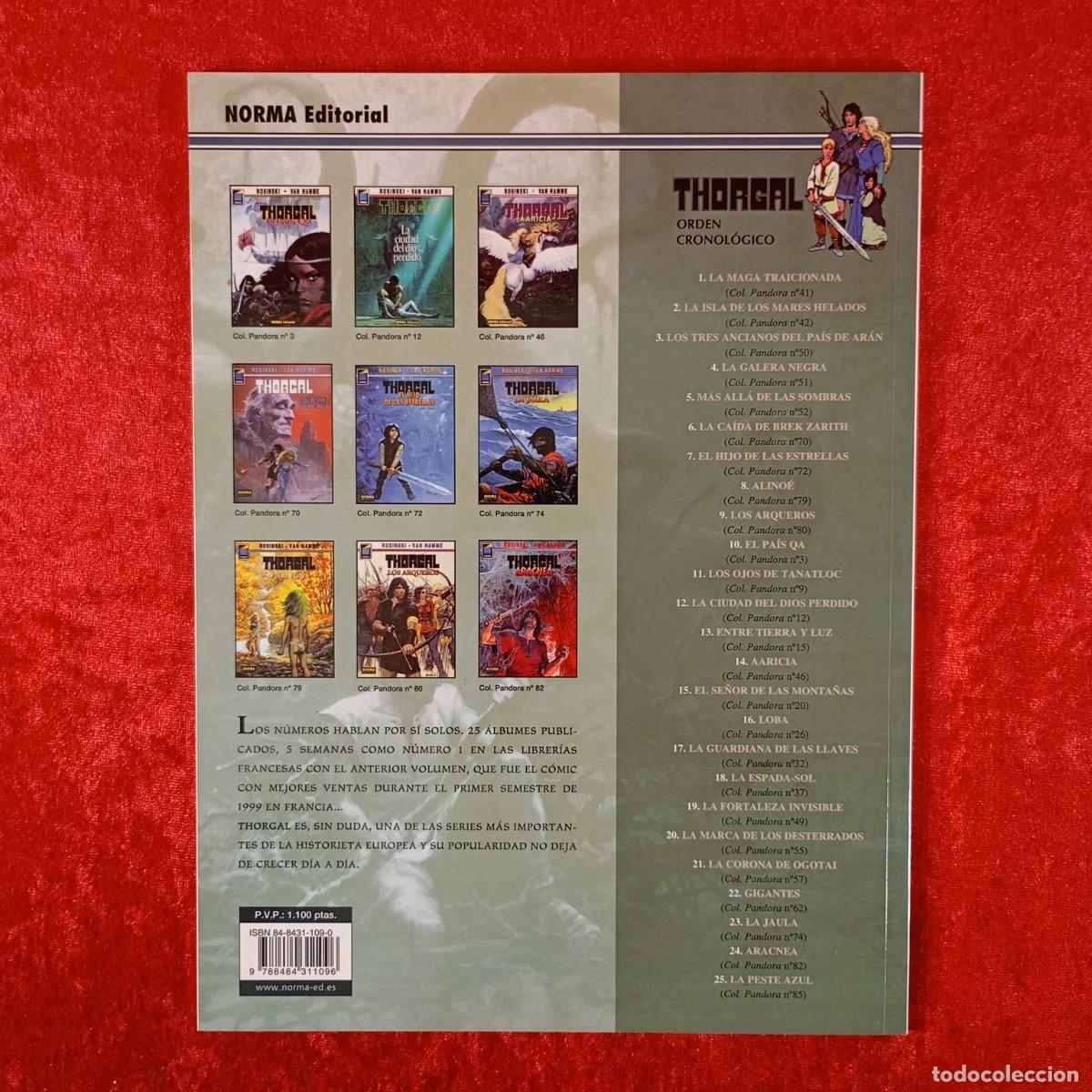 C&oacute;mics: THORGAL - LA PESTE AZUL - ROSINSKI-VAN HAMME - NORMA EDITORIAL - 2000 / 1744 - Foto 2