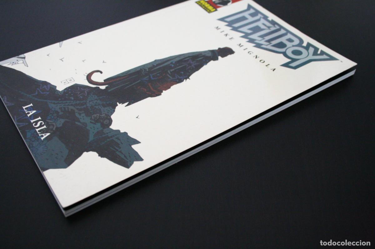 C&oacute;mics: Hellboy la isla segunda serie en r&uacute;stica tapa con brillo de 2002 - norma - Foto 2