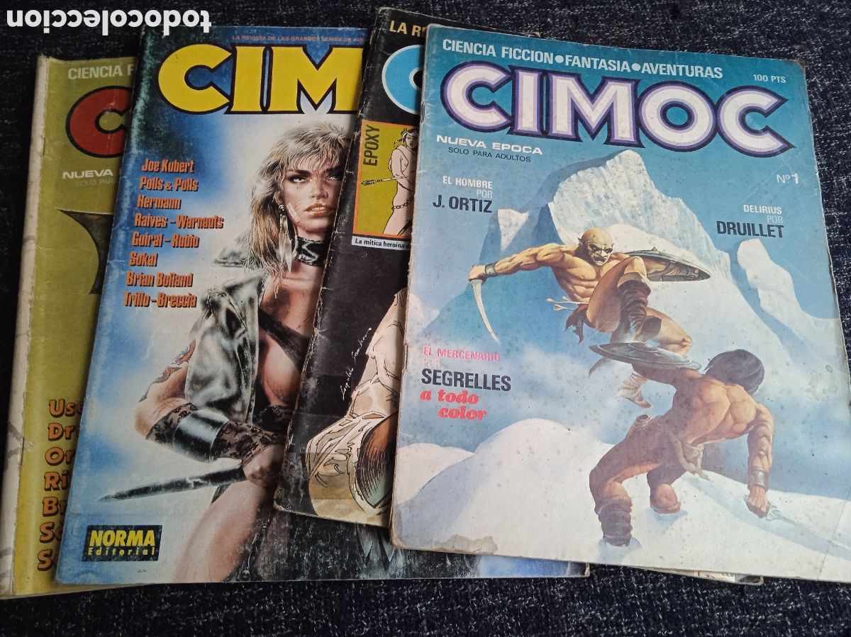 C&oacute;mics: CIMOC, LOTE 132 EJEMPLARES - ED. NORMA EDITORIAL - Foto 5
