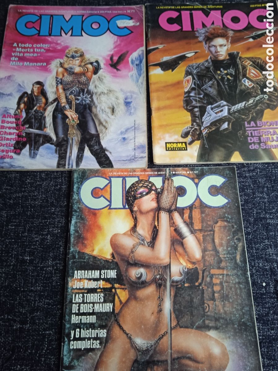 C&oacute;mics: CIMOC, LOTE 132 EJEMPLARES - ED. NORMA EDITORIAL - Foto 6