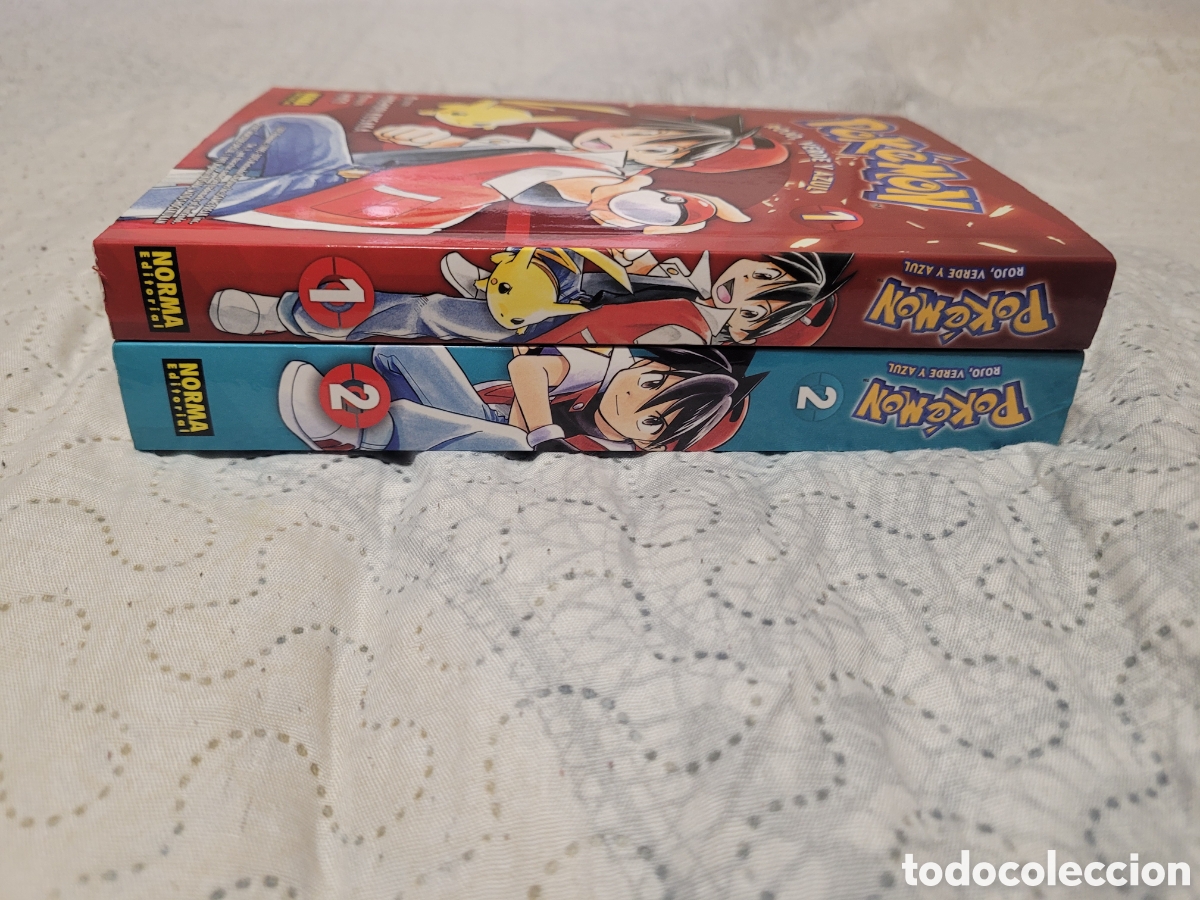 C&oacute;mics: Tomos 1 y 2 Pokemon Rojo, Verde y Azul. - Foto 3
