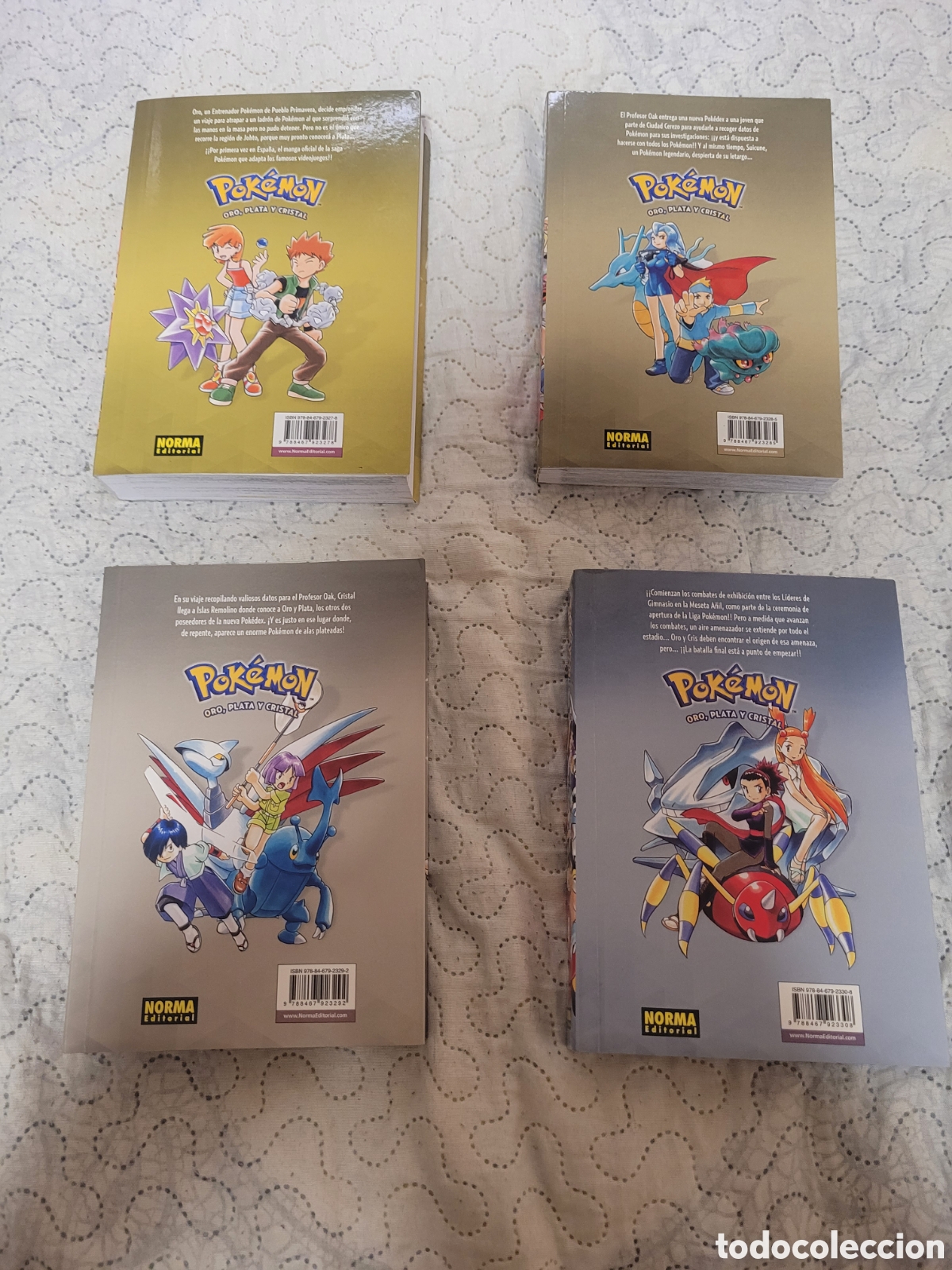 C&oacute;mics: Tomos del 1 al 4 Pokemon Oro, Plata y Cristal - Foto 2