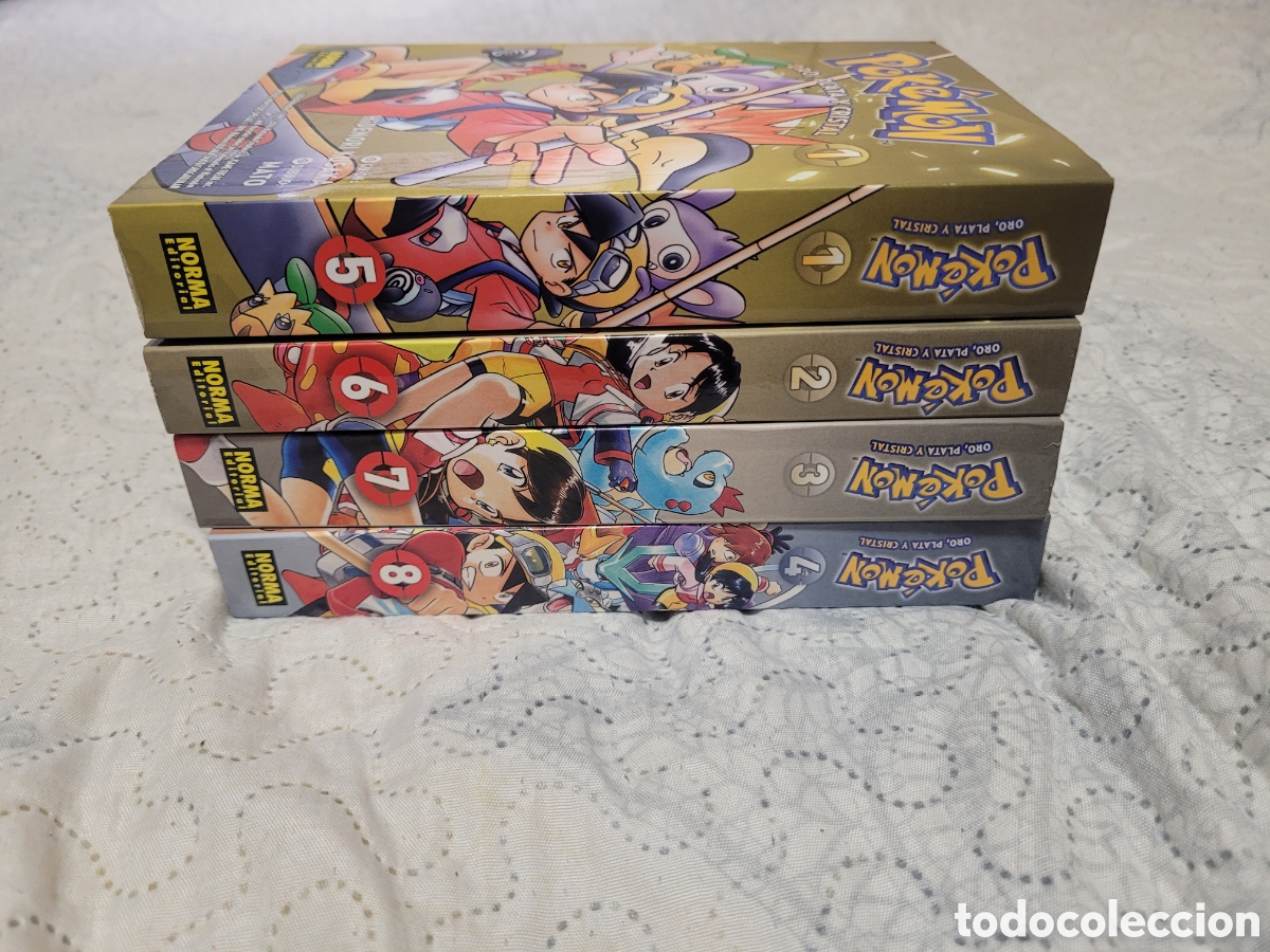C&oacute;mics: Tomos del 1 al 4 Pokemon Oro, Plata y Cristal - Foto 3