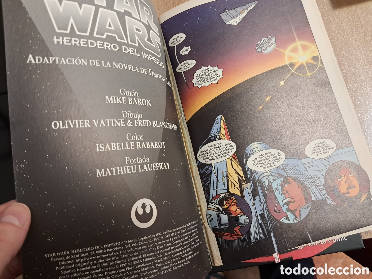C&oacute;mics: Comic Star Wars Heredero del Imperio n&deg; 2 de 3 - Norma Editorial - Foto 3
