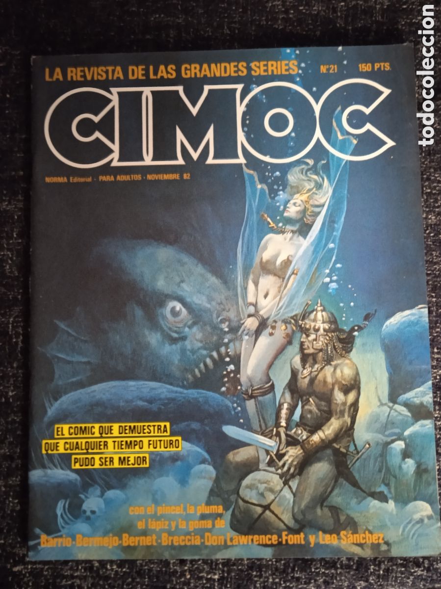 C&oacute;mics: CIMOC N&ordm; 21 - EDITA : NORMA - Foto 1