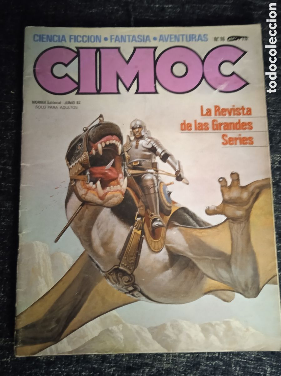 C&oacute;mics: CIMOC N&ordm; 16 - EDITA : NORMA - Foto 1