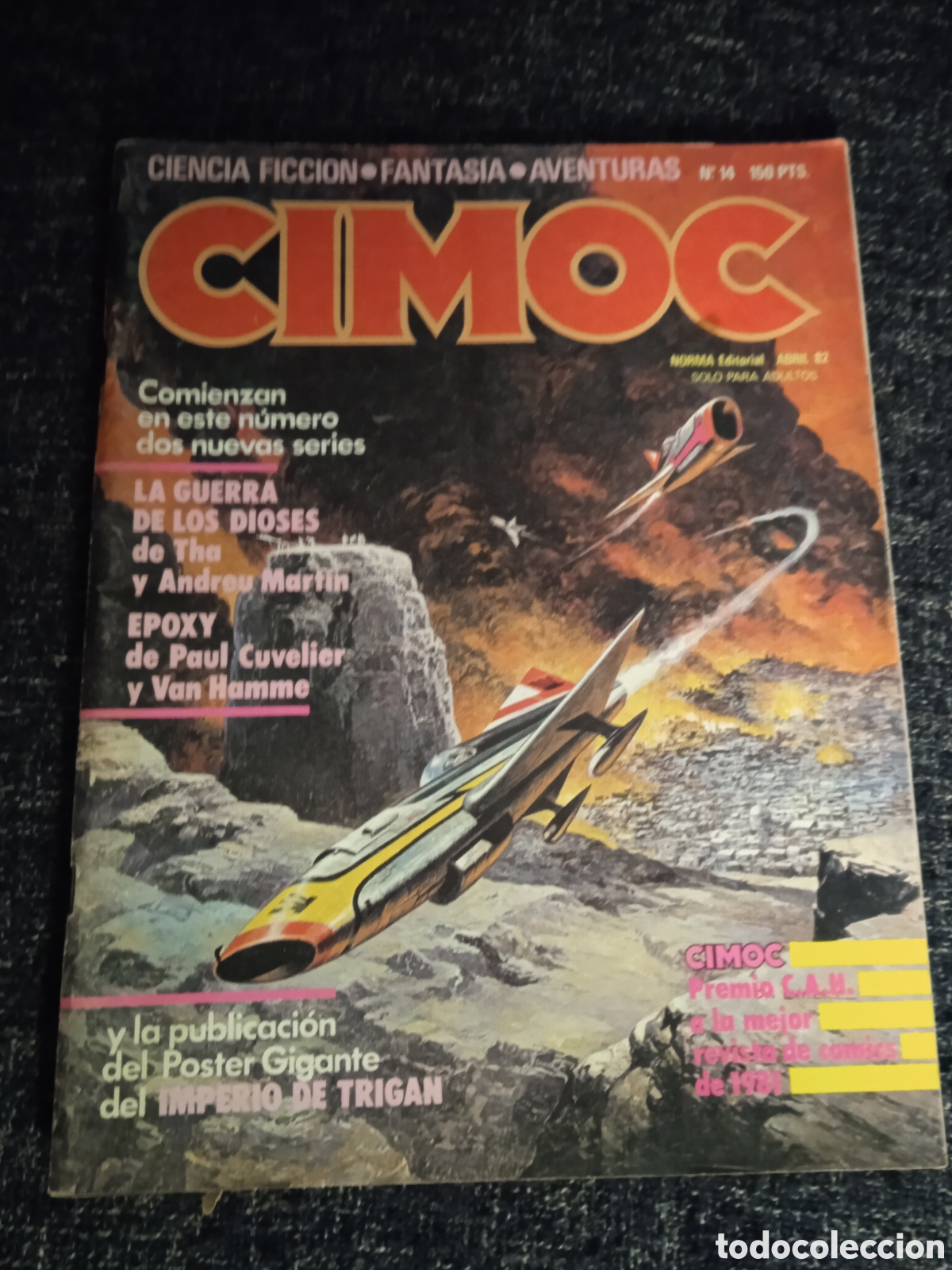 C&oacute;mics: CIMOC N&ordm; 14 - EDITA : NORMA - Foto 1