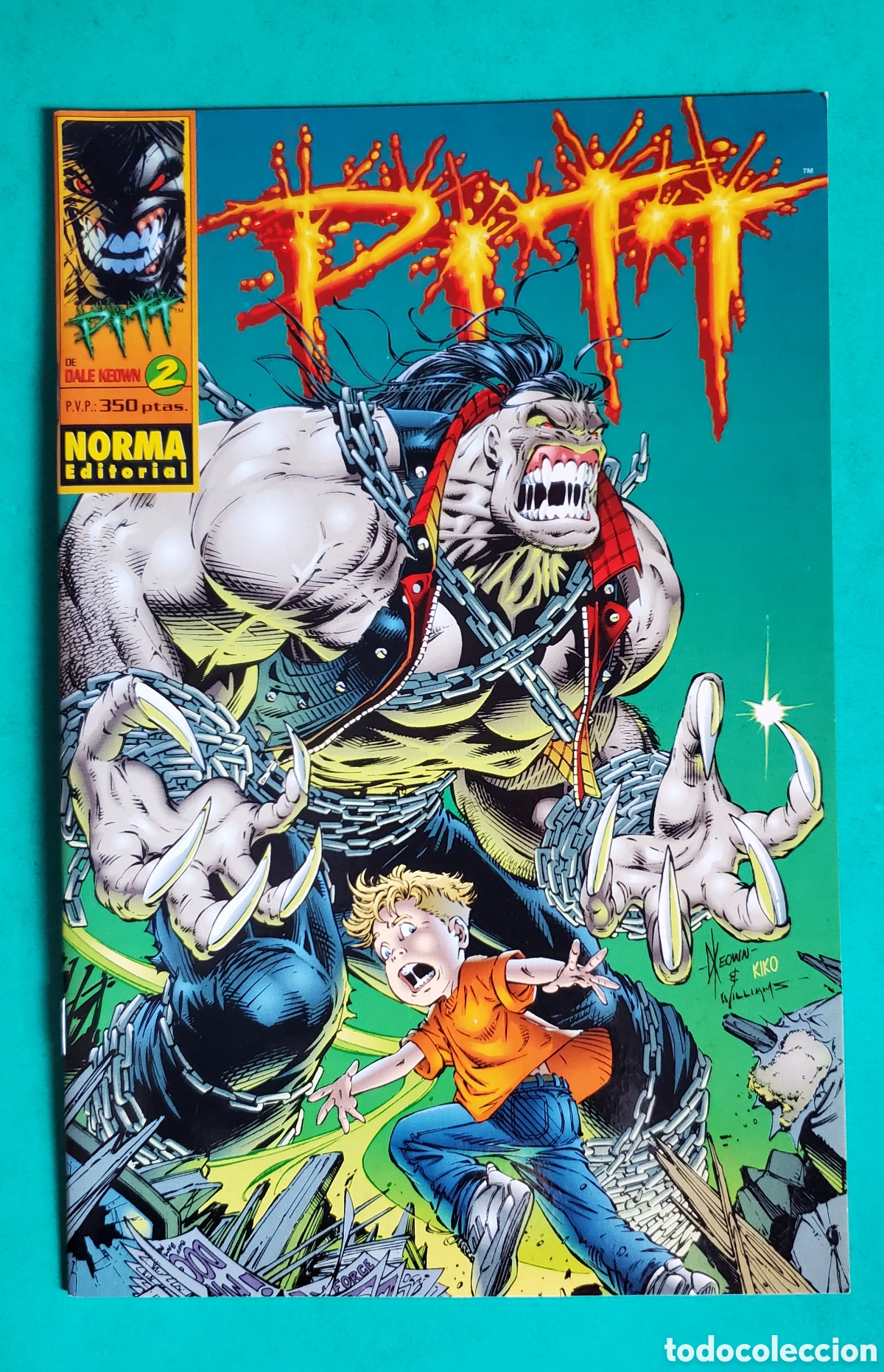 C&oacute;mics: Comic PITT de Dale Keown.2. Norma Editorial. - Foto 1