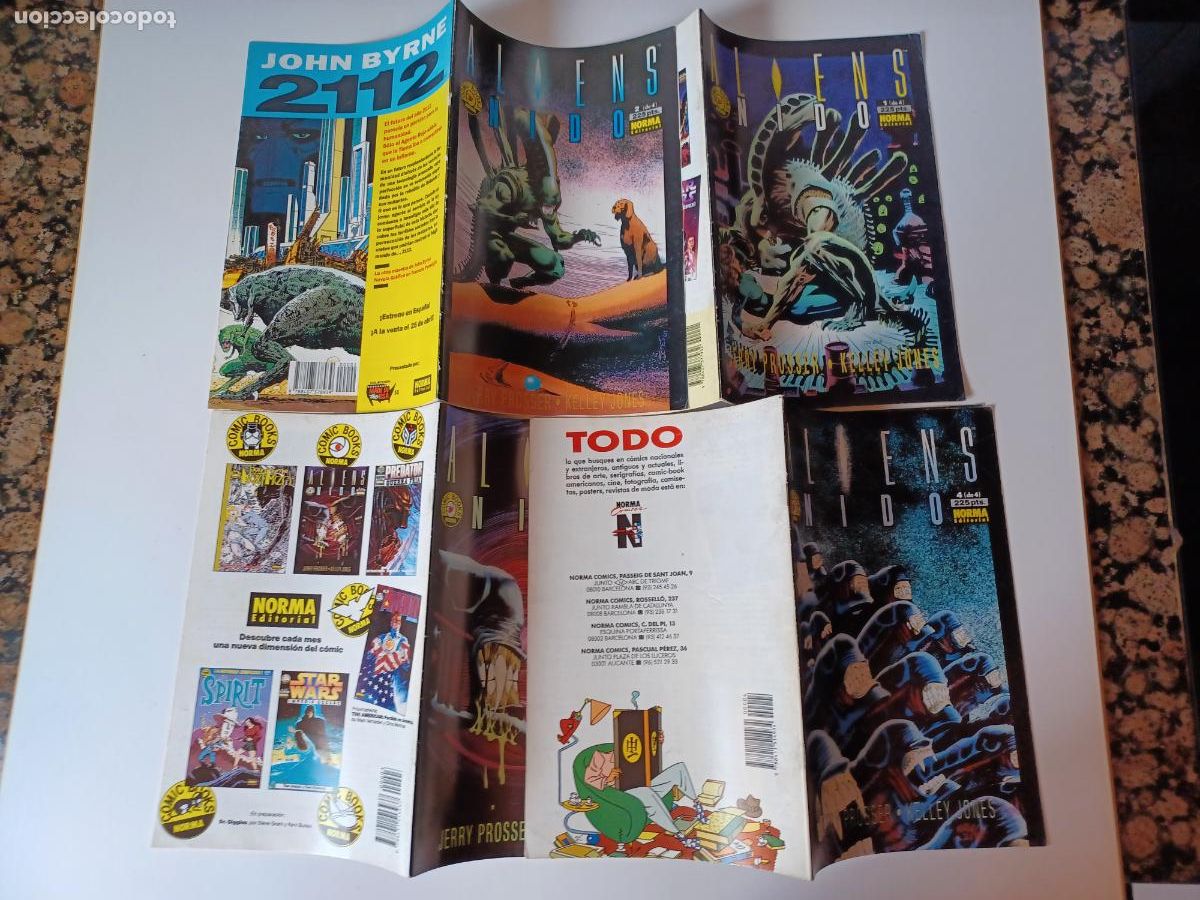 C&oacute;mics: ALIENS NIDO COMPLETA (4 N&Uacute;MEROS) - Foto 2