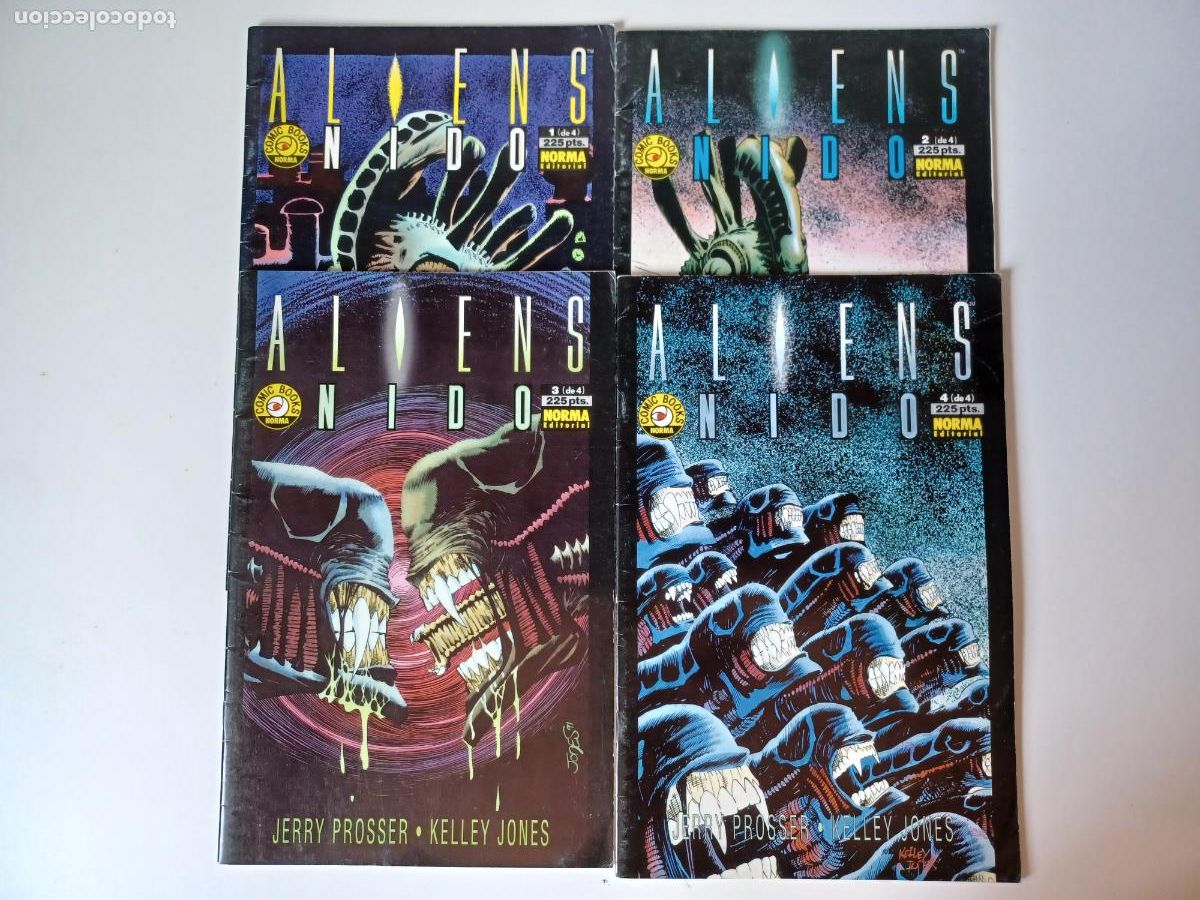 C&oacute;mics: ALIENS NIDO COMPLETA (4 N&Uacute;MEROS) - Foto 1