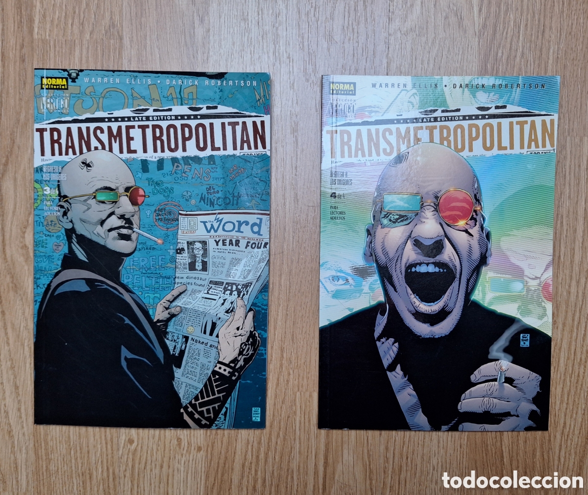 C&oacute;mics: Transmetropolitan 3 y 4 - Foto 1