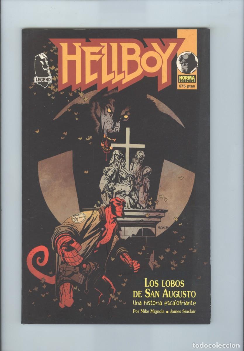 C&oacute;mics: Norma. Hellboy. Los lobos de San Augusto. - Foto 1