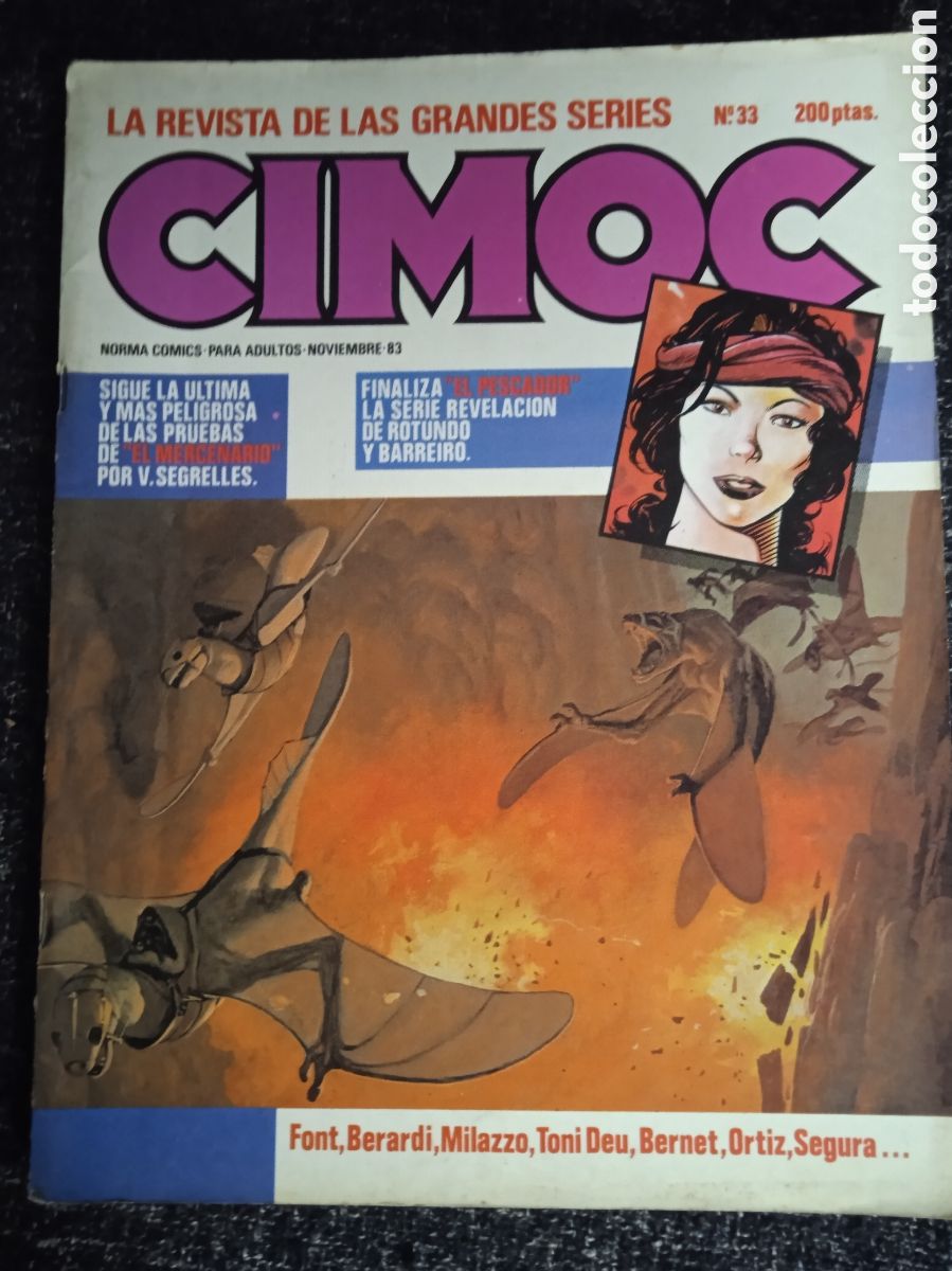 C&oacute;mics: CIMOC N&ordm; 33 - EDITA : NORMA - Foto 1