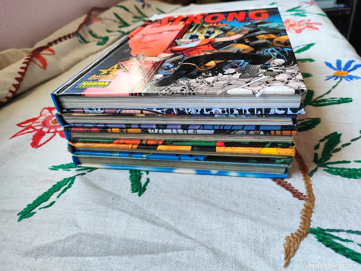 C&oacute;mics: Tom Strong 1, 3, 4, 6 y 7. Norma. Marvel. - Foto 6