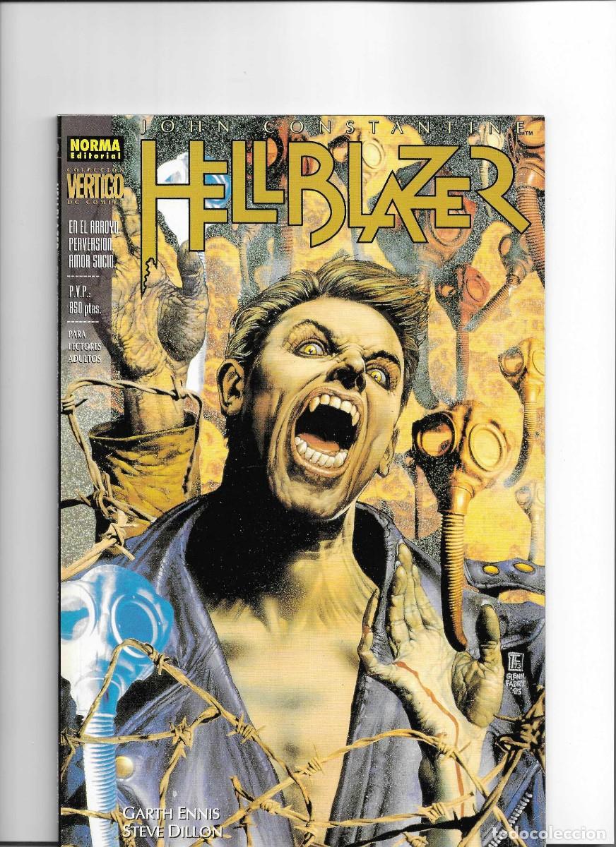 C&oacute;mics: HELLBLAZER V&eacute;rtigo prestigio 49.- Garth Ennis - Steve Dillon - Foto 1