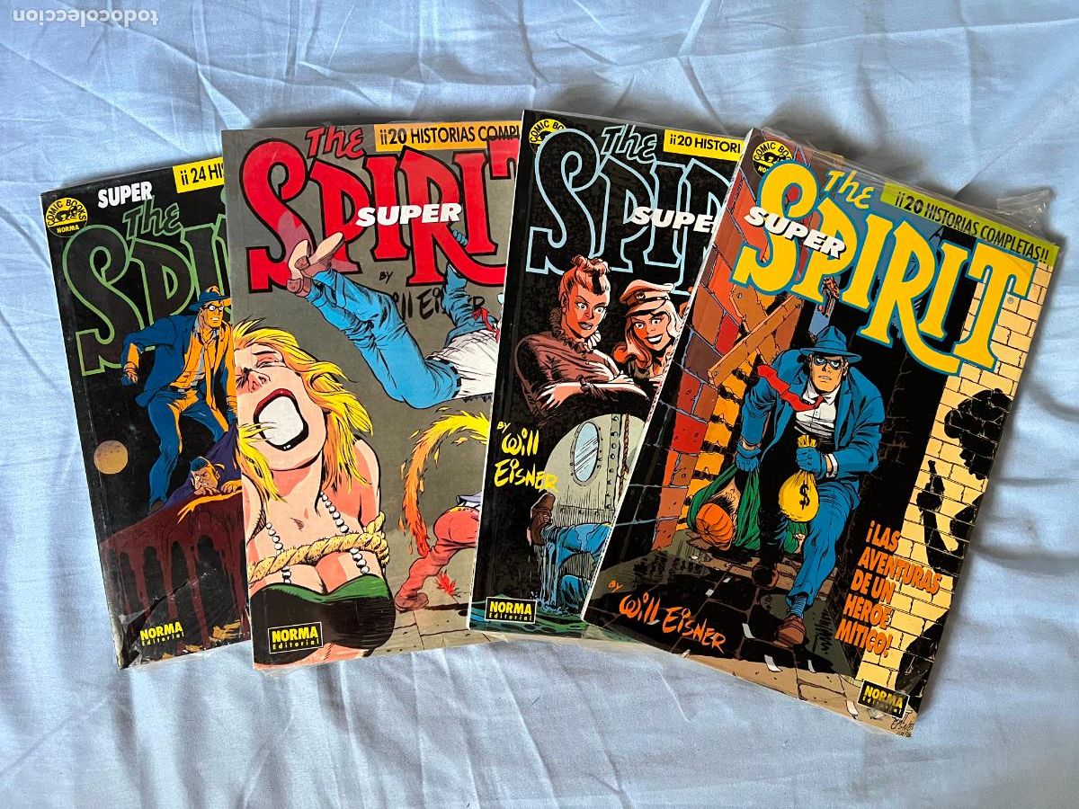 Comics: THE SPIRIT SUPER NORMA EDITORIAL RETAPADO RETAPADOS BY WILL EISNER NUMEROS: 2,4,6 Y 7 ,precintados