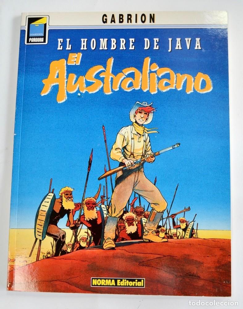 C&oacute;mics: Gabrion. 2 c&oacute;mics de El Hombre de Java. &rdquo;Mama King&rdquo;. &rdquo;El Australiano&rdquo;. Norma Editorial - Foto 3