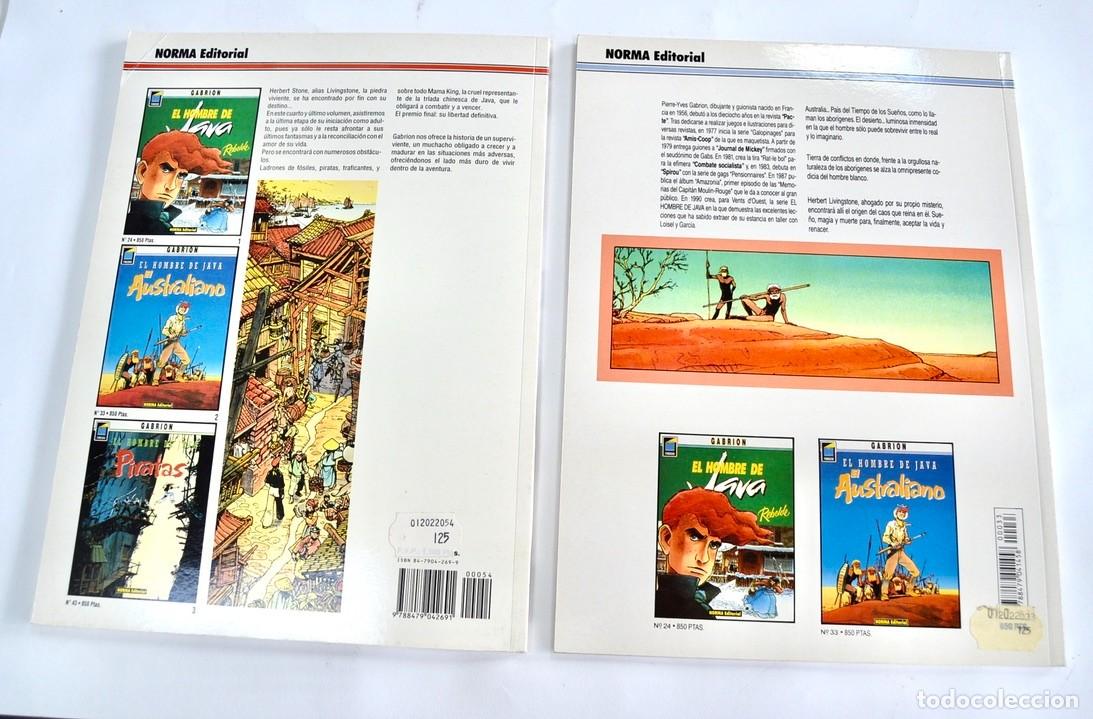 C&oacute;mics: Gabrion. 2 c&oacute;mics de El Hombre de Java. &rdquo;Mama King&rdquo;. &rdquo;El Australiano&rdquo;. Norma Editorial - Foto 12
