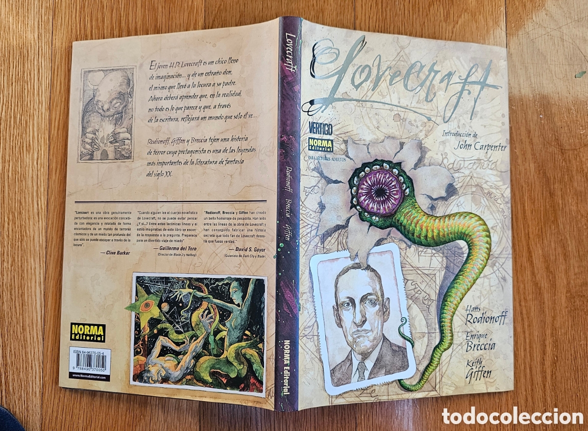 C&oacute;mics: Lovecraft (Norma) - Colecci&oacute;n V&eacute;rtigo DC - Foto 2