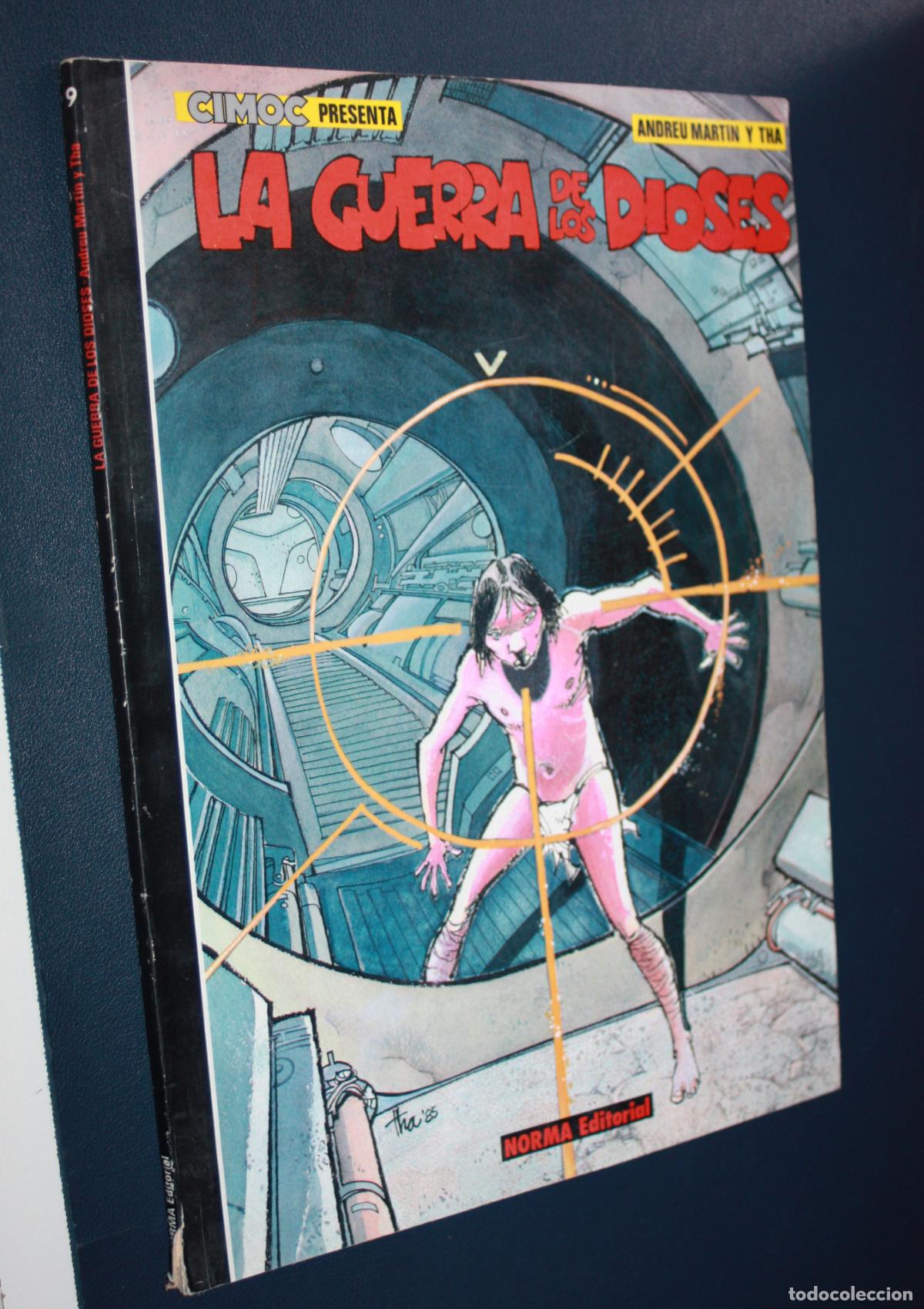 C&oacute;mics: CIMOC presenta : La Guerra de los Dioses. ( de Andreu Mart&iacute;n & Tha.) Norma editorial. - Foto 1