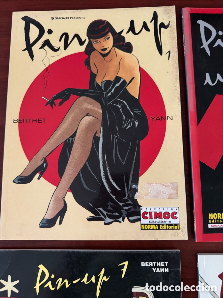 C&oacute;mics: Lote 4 x c&oacute;mic Pin-up norma cimoc 1 6 7 9 - Foto 2