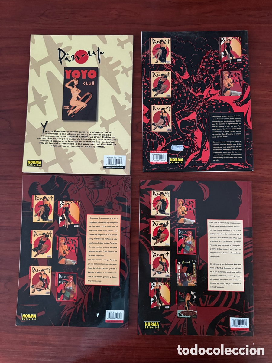C&oacute;mics: Lote 4 x c&oacute;mic Pin-up norma cimoc 1 6 7 9 - Foto 6