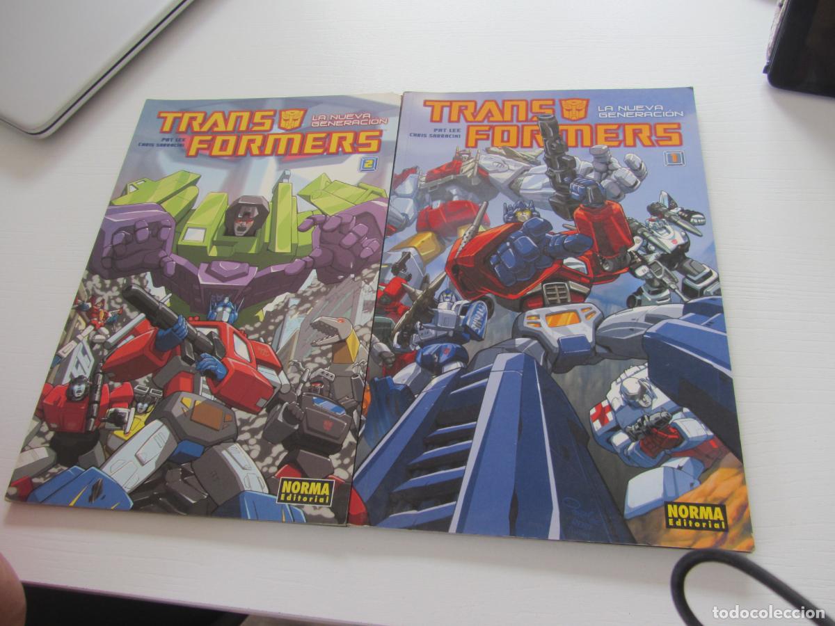 C&oacute;mics: TRANSFORMERS LA NUEVA GENERACION TOMOS 1 Y 2 NORMA arx280 - Foto 1