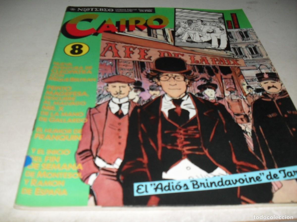 C&oacute;mics: CAIRO N&ordm; 8 CON ADIOS BINDAVOINE,DE TARDI,(DE 75).NORMA,1981 - Foto 1
